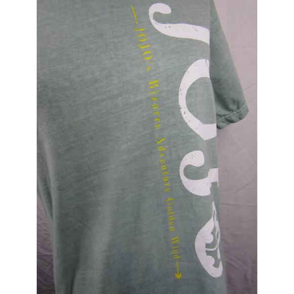 Jojo's Green Bizarre Adventure Crew Neckline Short Sleeves T-Shirt Size Medium - Picture 4 of 12